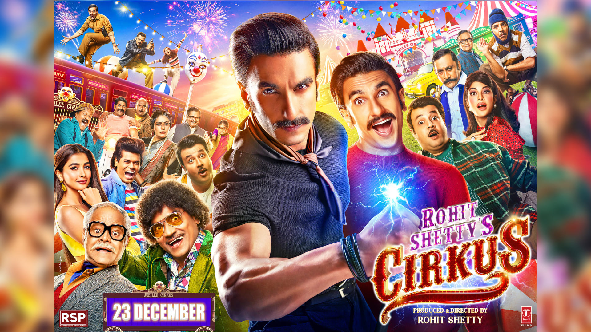 Golmaal meets Chennai express in new Offering of Rohit Shetty cirkus ajay devgn Deepika padukone ranveer singh