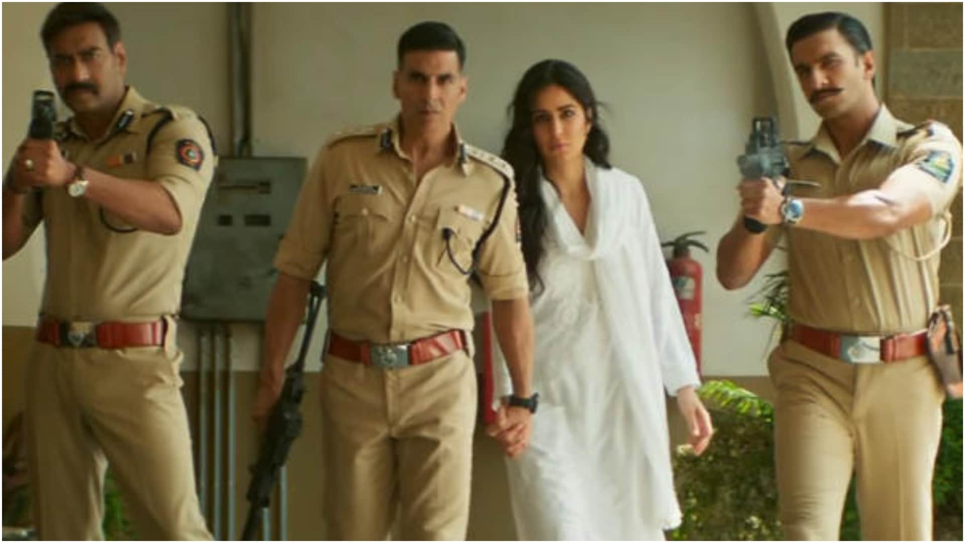 Ajay devgn Rohit Shetty cop universe Film Singham Again written by 6 writers as per reports
