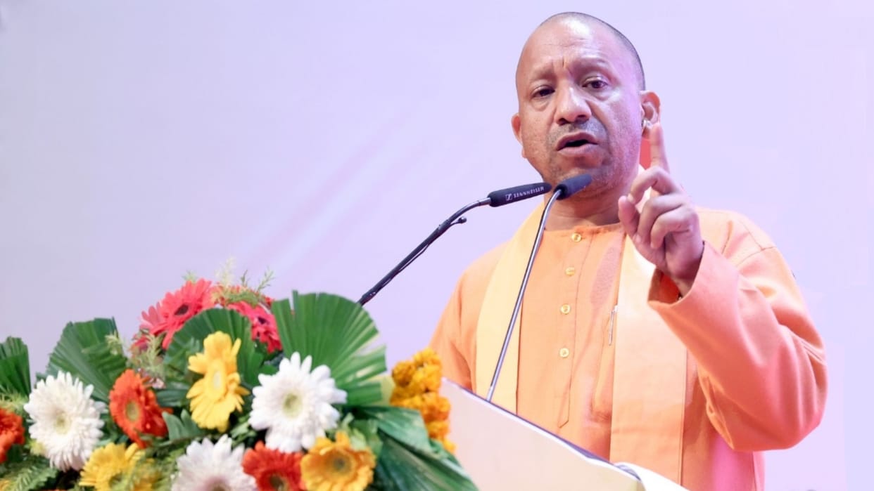 CM Yogi Adityanath meeting with MP and MLAs in Lucknow for UP Vidhan Parishad Election.