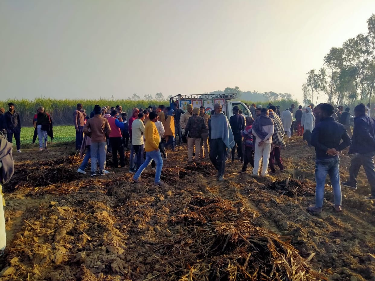 Murder: Former Pradhan father shot dead in Bijnor, dead body found in forest