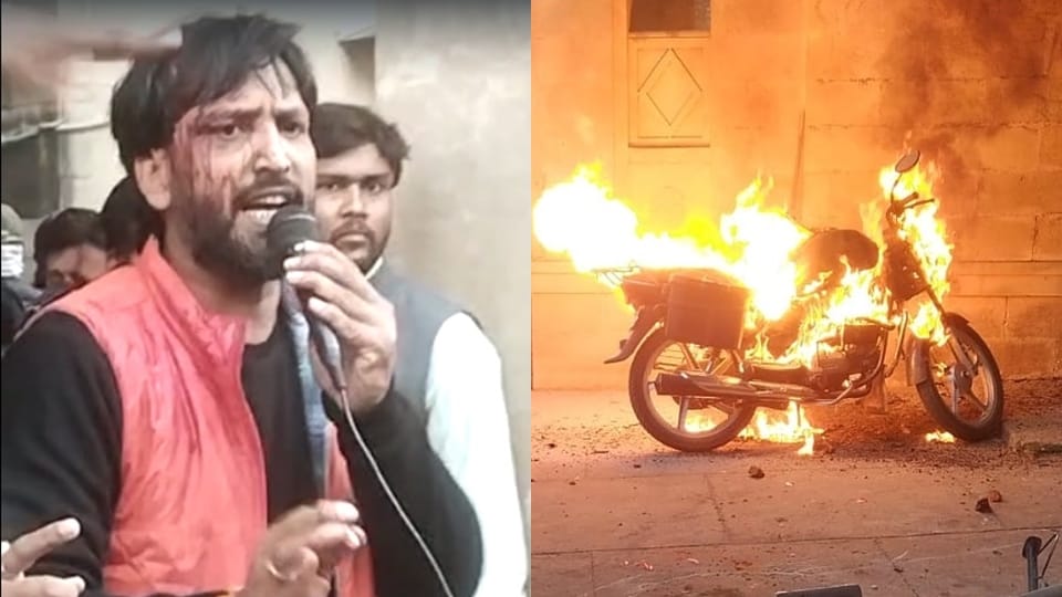Allahabad University Who is Vivekananda Pathak who had a scuffle with the guards then university started burni