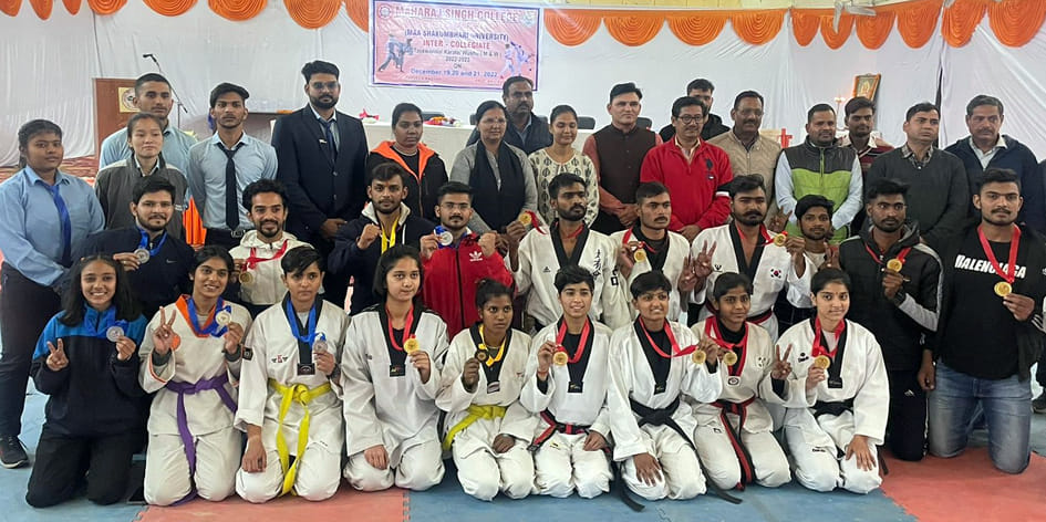 Lakshmi, Muskaan, Firoz and Sudarshan won in Taekwondo
