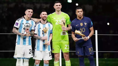 Emiliano Martinez, FIFA World Cup 2022 winner Goalkeeper from Argentina arrives in Kolkata India; Mohun Bagan