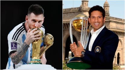 FIFA WC 2022 vs ICC World Cup Final 2011: Sachin Tendulkar Shares Pic Comparing Messi's Journey With India's