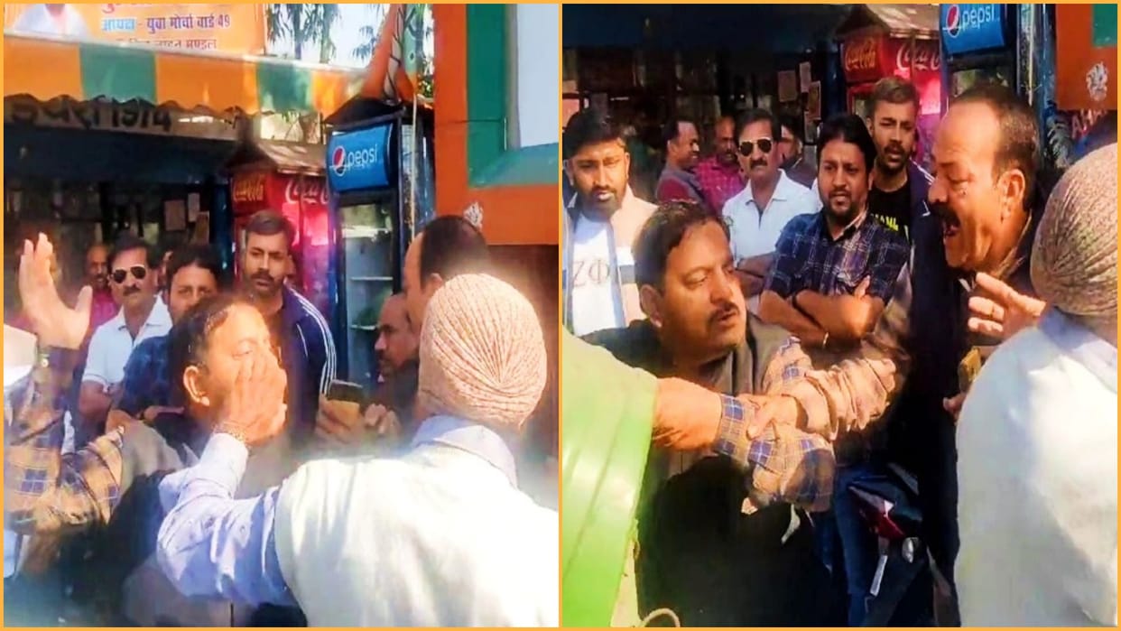 Fight between workers at Jaipur BJP headquarters