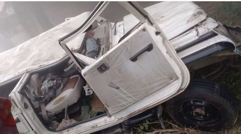 Hathras: Bolero fell into 50 feet deep ditch, three died
