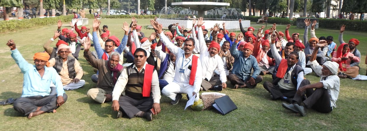 Outrage over non-receipt of uniform in village guards and not making attendance on GD