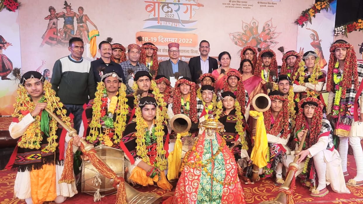 national balrang festival in Bhopal anni school topped in country