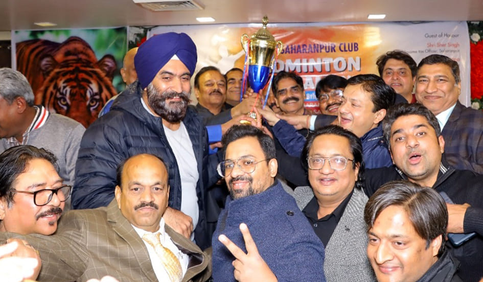 Royal Tiger team won in badminton tournament