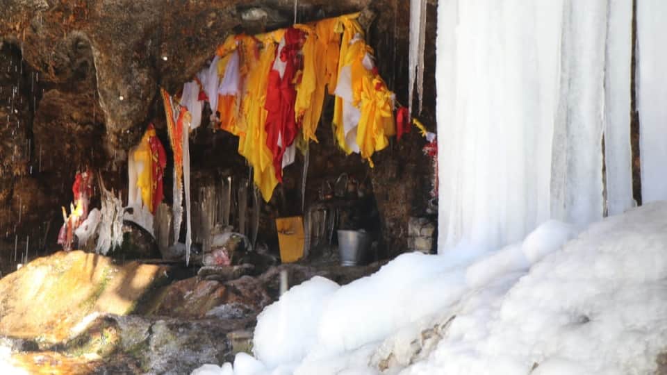 Uttarakhand Timmersain Mahadev Baba barfani Snow Shivling in niti valley China border Pilgrims Visit