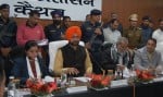 05-कैथल। पत्रकारों से बातचीत करते हुए खेल मंत्री संदीप सिंह।।