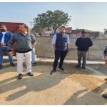 एडीए उपाध्यक्ष ने फ्लाईओवर का किया निरीक्षण