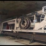 रामलीला मैदान में अंसेबल हुई टनल बोरिंग मशीन