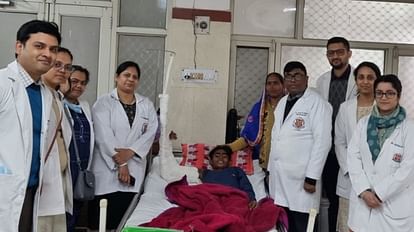 KGMU doctors did surgery of hand of a boy in Lucknow.