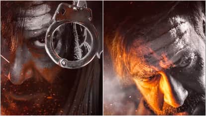 Ajay Devgn shares new look of film bholaa drishyam 2 movie star wishes happy new year 2023 to fans