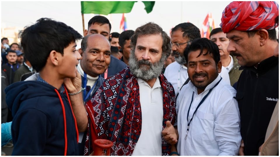 Bharat Jodo Yatra In Rajasthan Rahul Gandhi Ashok Gehlot