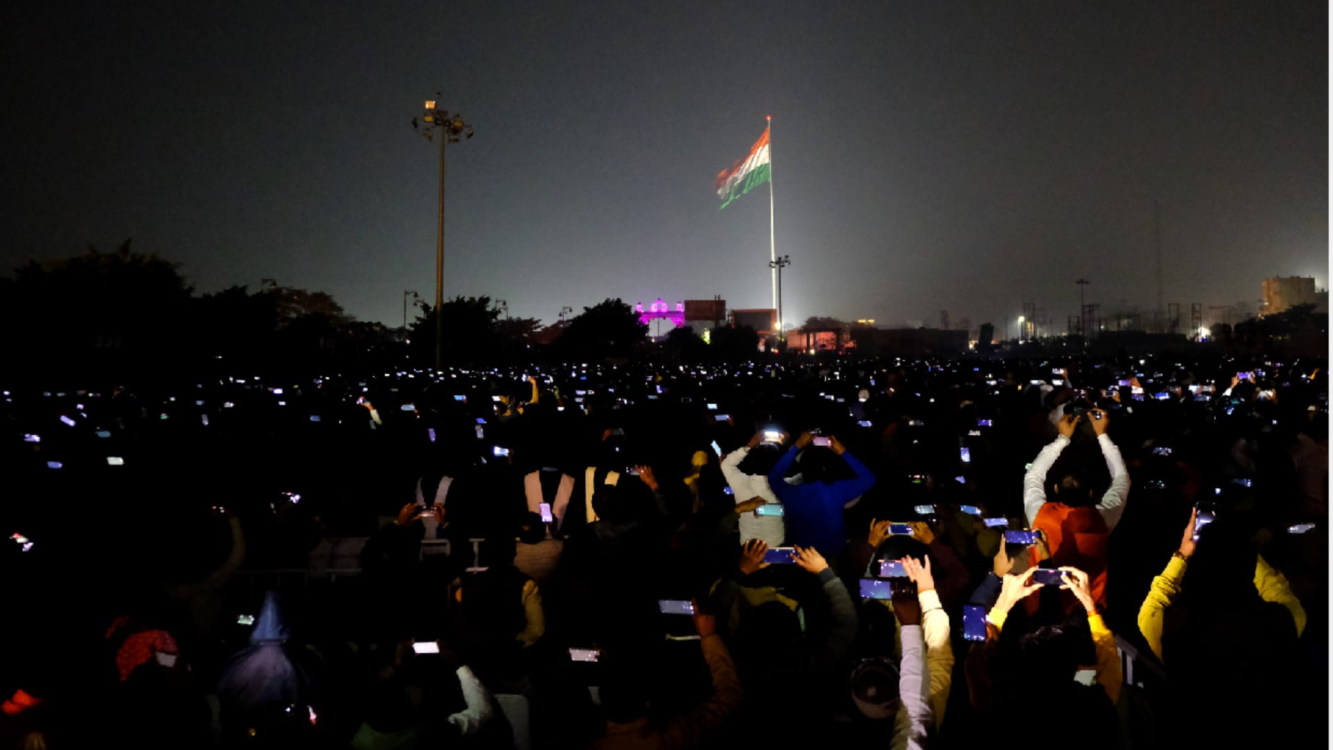 drone show held in Gorakhpur in memory of the martyrs of Kakori incident