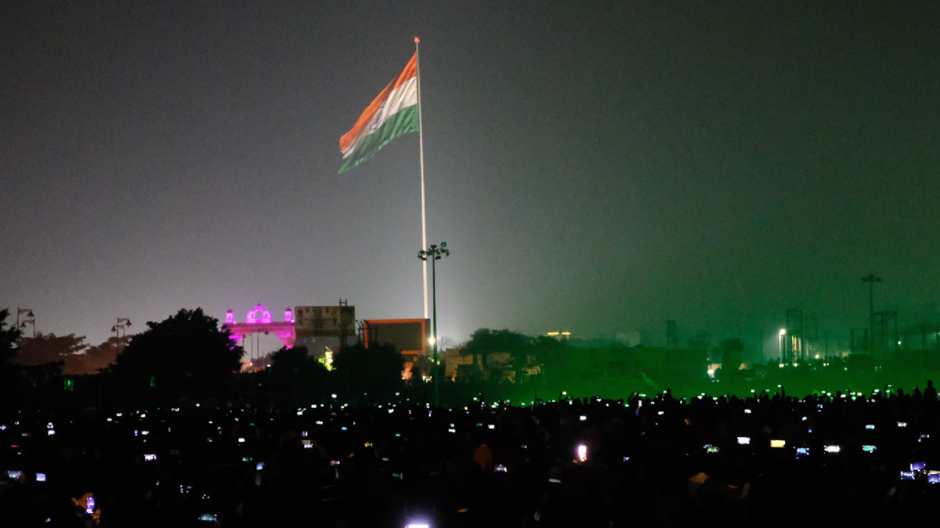 drone show held in Gorakhpur in memory of the martyrs of Kakori incident