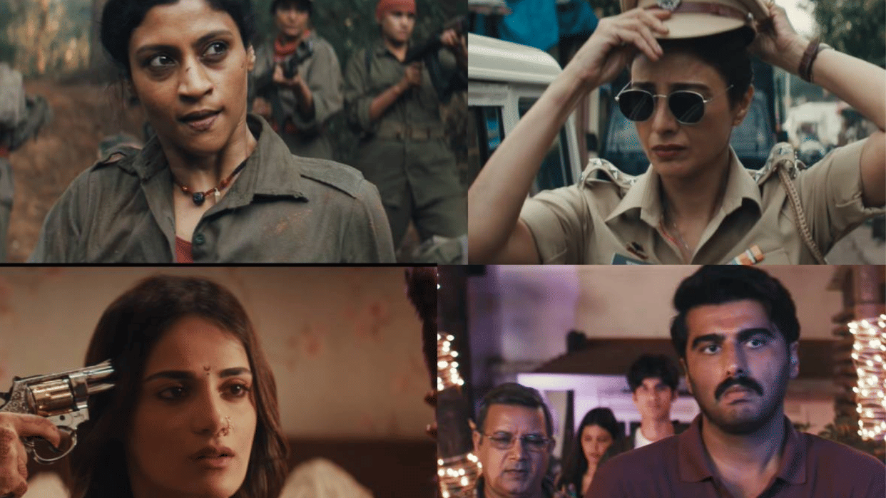 Kutte trailer release Arjun Kapoor Tabbu Radhika madaan starrer film