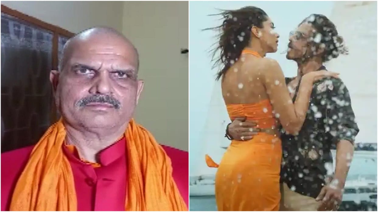 pathaan Controversy bjp leader said shahrukh and deepika padukone film will not be release release in bihar