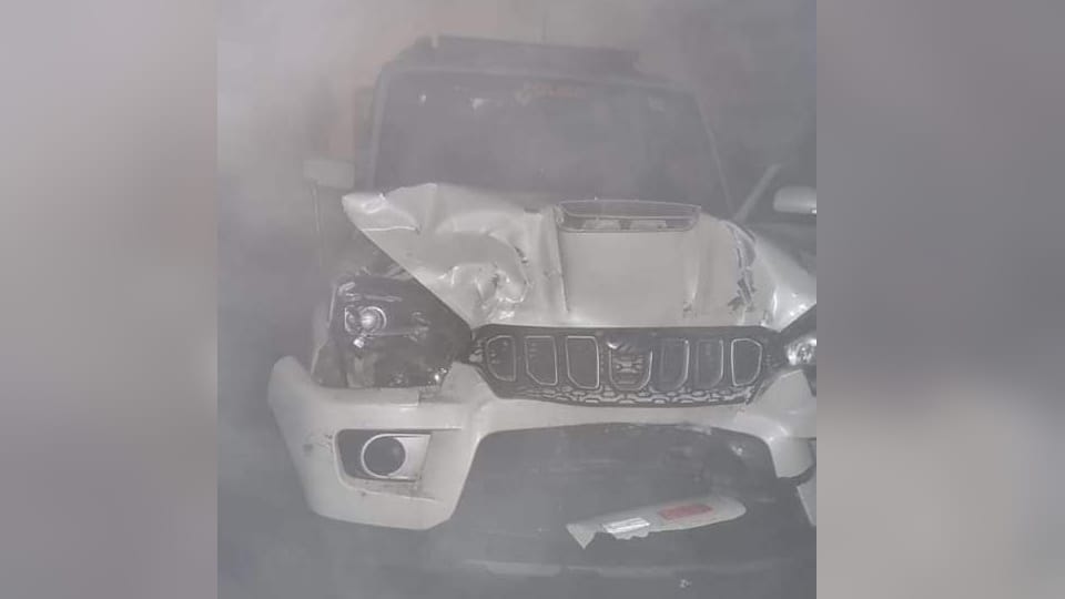 Heavy Fog in Haryana, Escort of Deputy CM met with accident in hisar