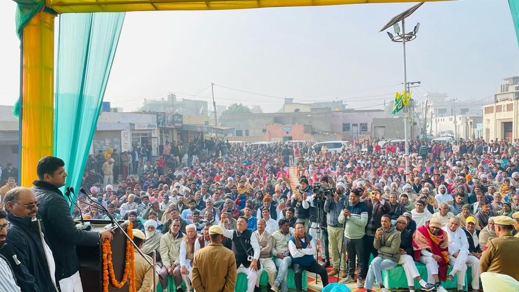 Deputy Chief Minister said in Mithi Surean of Ellenabad  three years of effort has brought change, the farmer has become stronger than before