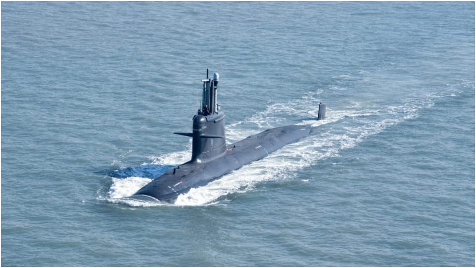 Project 75: Kalvari Class submarine Yard 11879 delivered to Indian Navy today News in Hindi