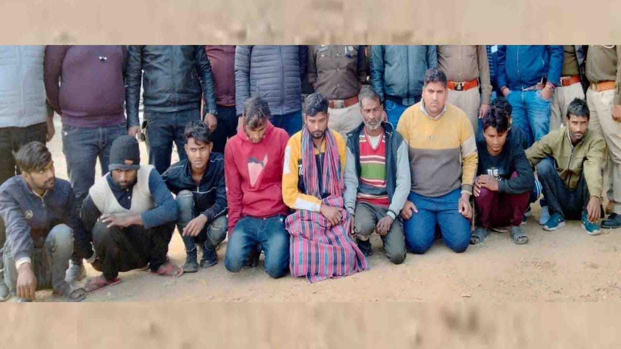 Jalaun: Pipe theft of lakhs revealed, 10 accused arrested