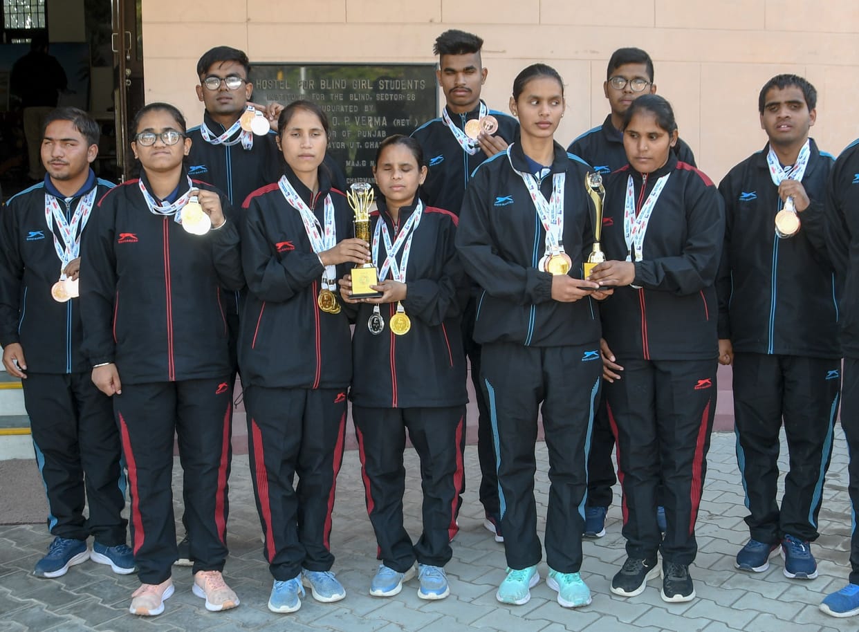 Showed strength by overcoming disability, won 29 medals