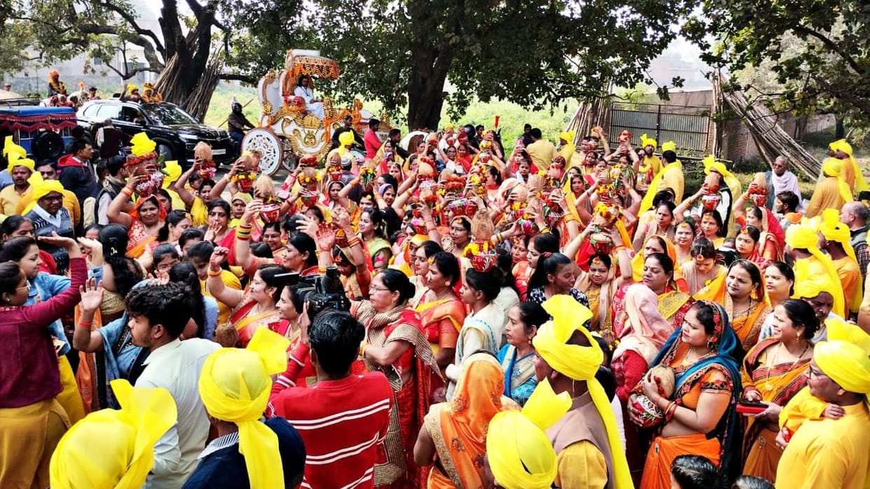 Kalash Yatra taken out in Chail