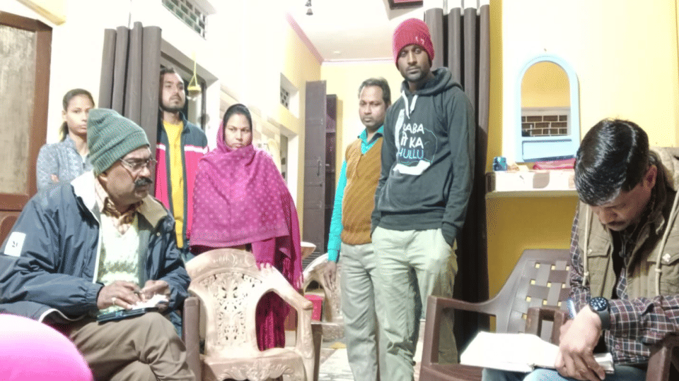 Thieves targeted the inspector house in mainpuri