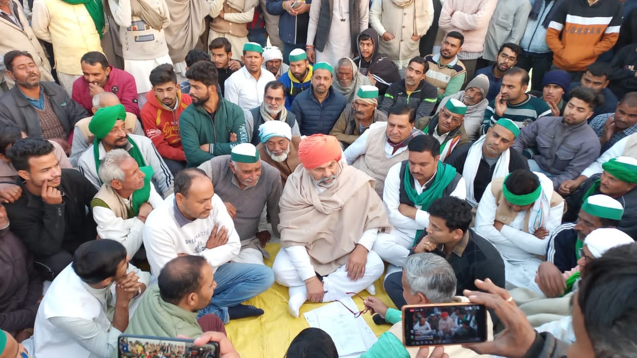Farmers will not allow highway work to start till construction of underpass: Rakesh Tikait