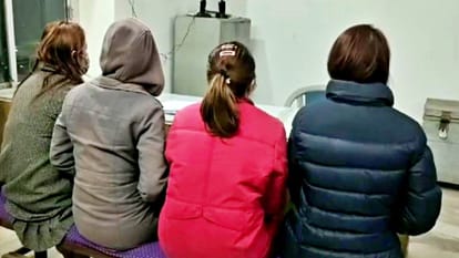 Crime Bhilwara spa centers raided foreign thai girls boys found in suspicious condition