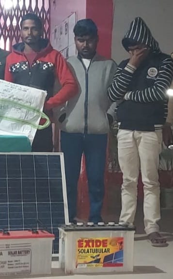 Three vicious thieves arrested for stealing in schools