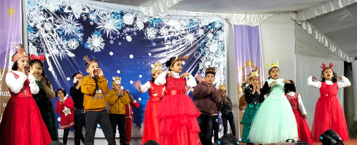 Children enthralled by cultural programs