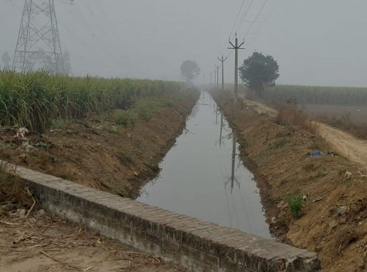 Water released after five years in Chowgama canal, happiness among farmers