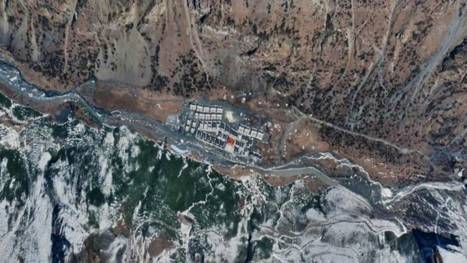 China constructed a sealed road leading to within 150m of LAC