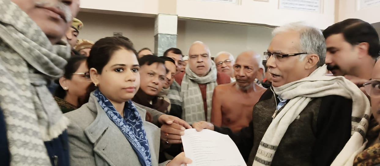 Shamli News: Jain Samaj came on the road to save Sammed Shikhar