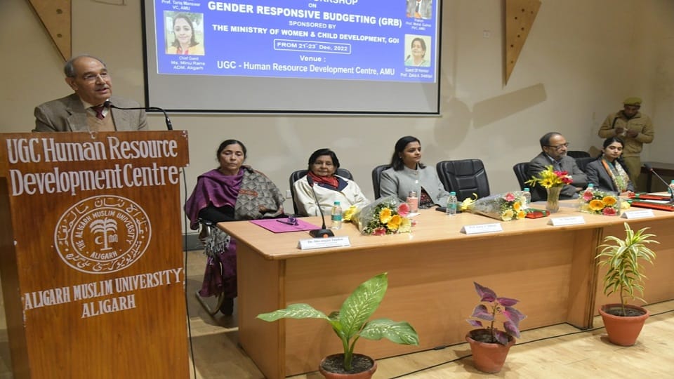 Workshop on Gender Responsive Budgeting at AMU