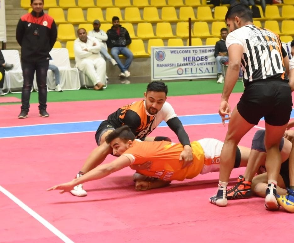 MDU became champion by defeating Guru Kashi University Talwandi Sabo's team by 41-31