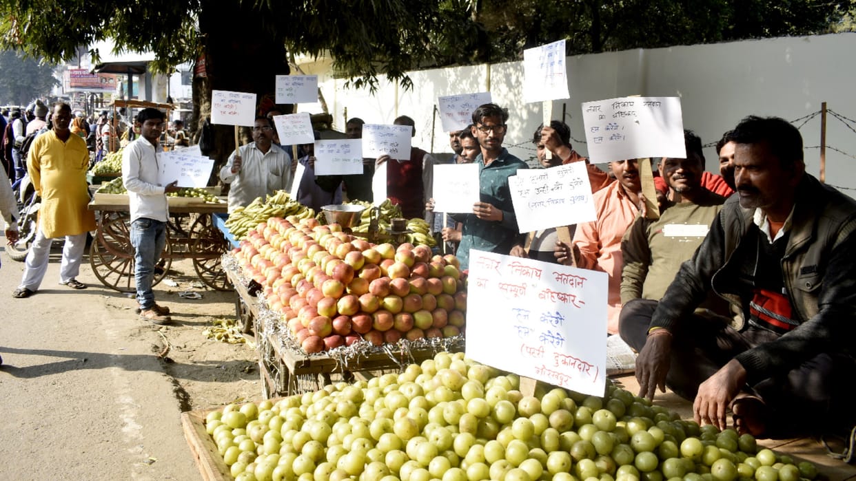 Campaign launched against traders encroaching on tracks
