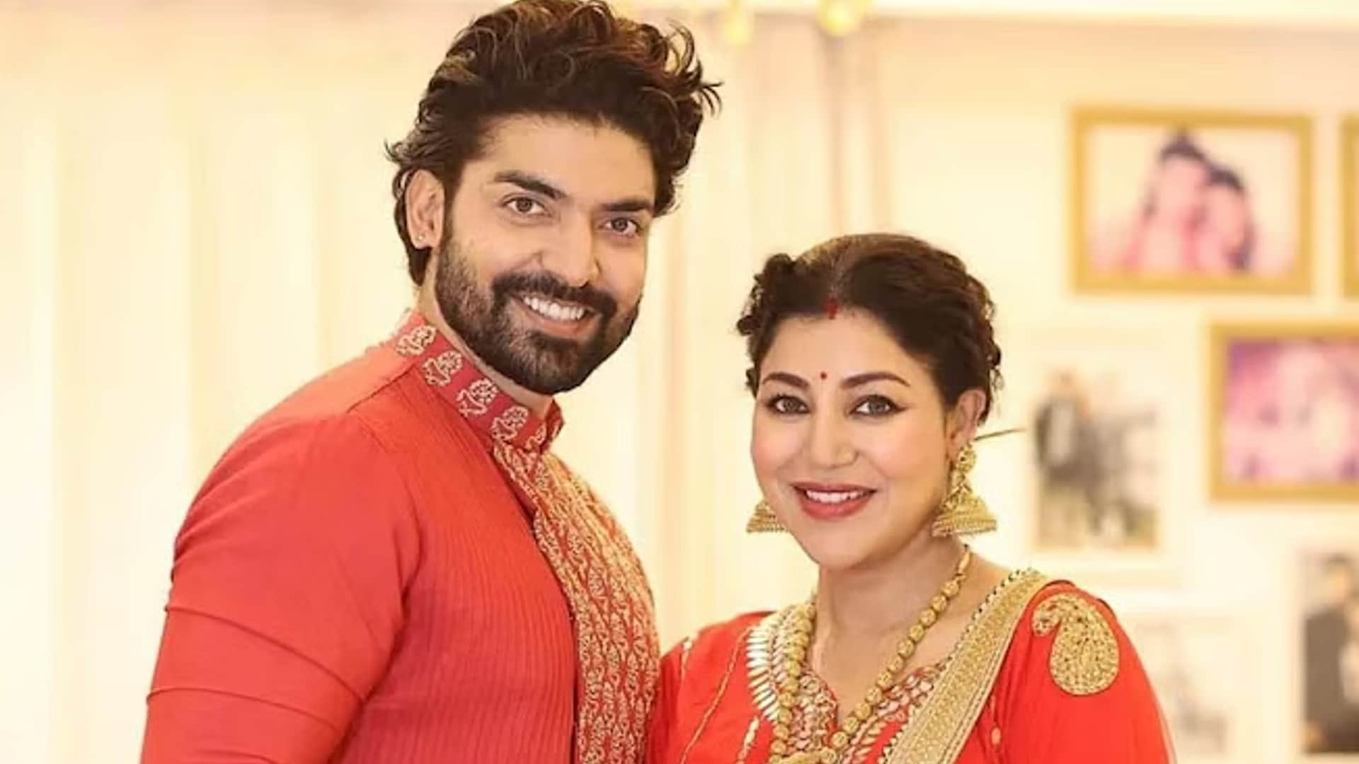 Stars fall in Love On set Gurmeet Choudhary Debina Bonnerjee Ravi Dubey Sargun Mehta shrenu parekh