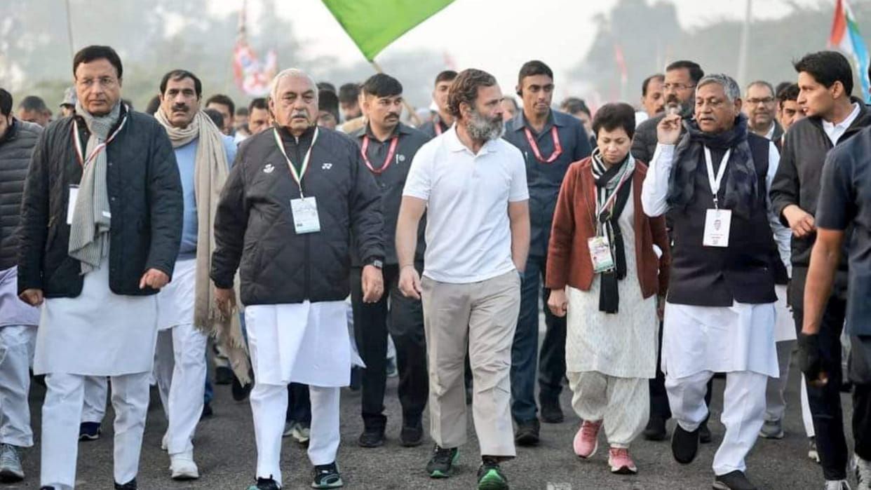 connection between Parliament chaos and Bharat Jodo Yatra Congress adamant on discussing border dispute with