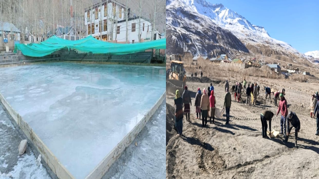 Ice hockey rink will also be built in Losar, Saganam and Rangrik