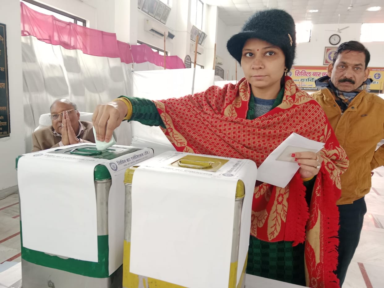314 advocates cast their votes, counting today