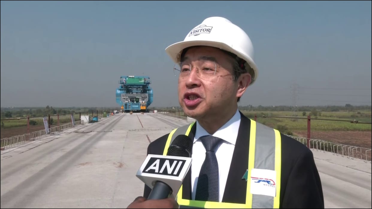 Ahmedabad-Mumbai bullet train will bring high-speed rail revolution in india says Japanese ambassador