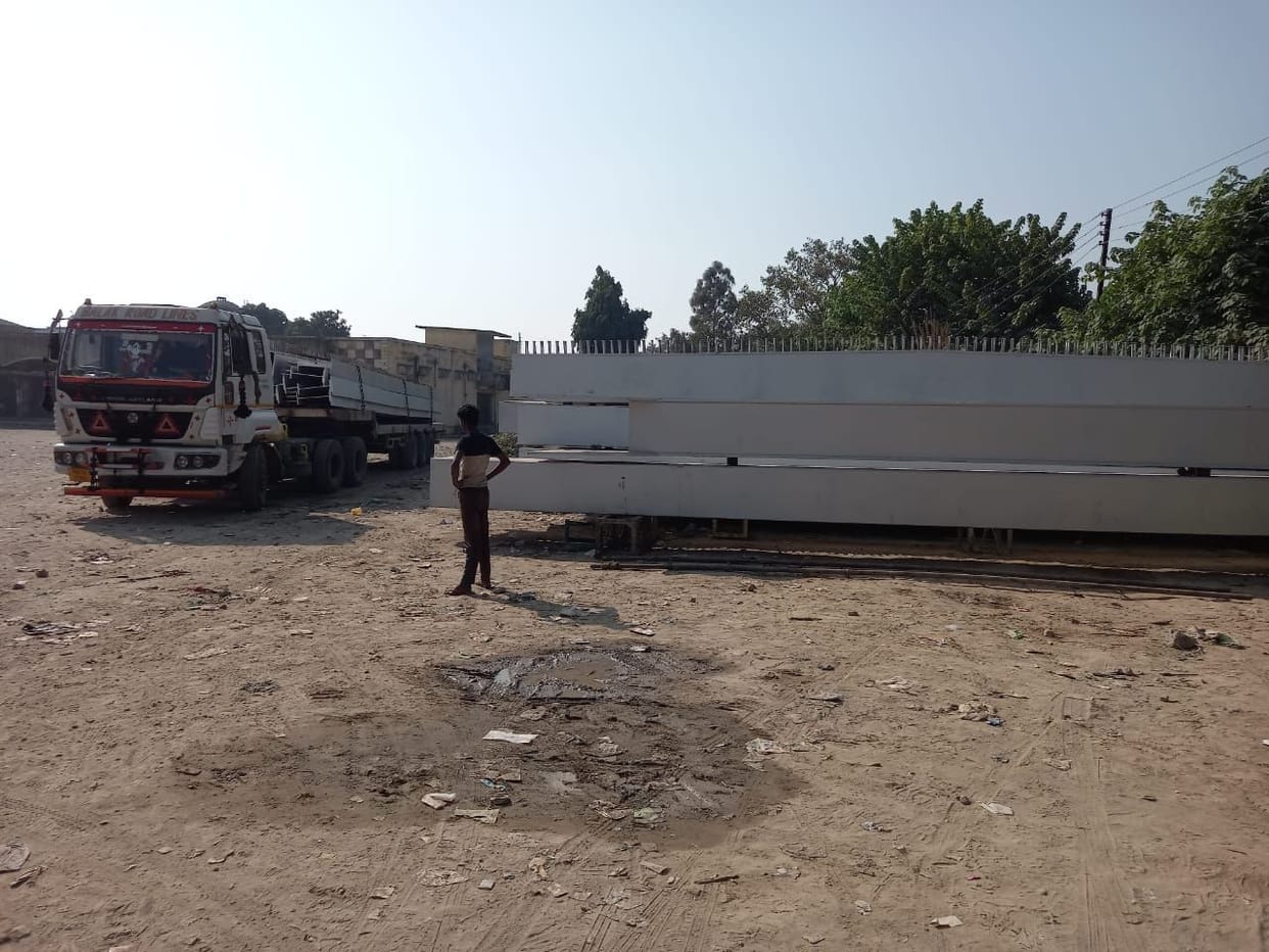 Steel Overbridge in Kashipur