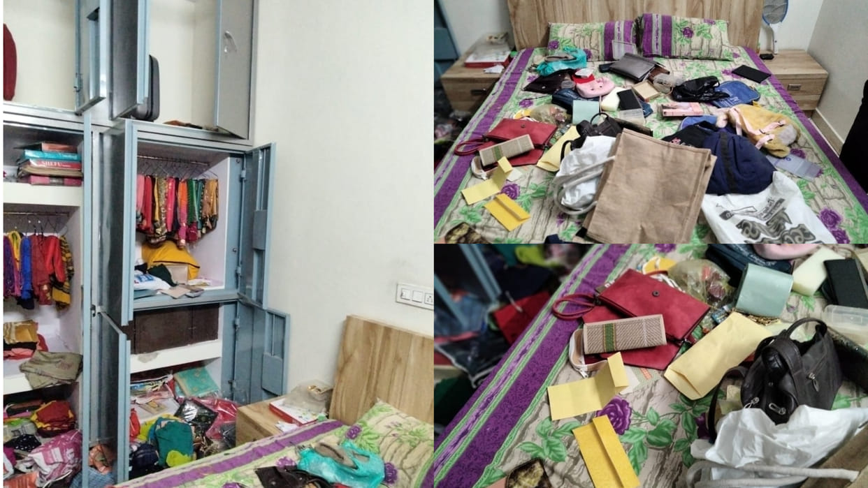 Thieves enter locked house in Narnaul of Haryana