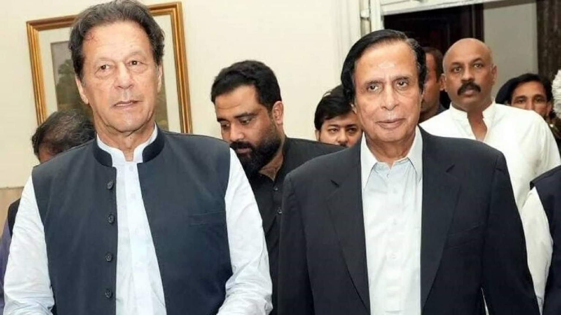 Pakistan- Imran Khan and Parvez Elahi