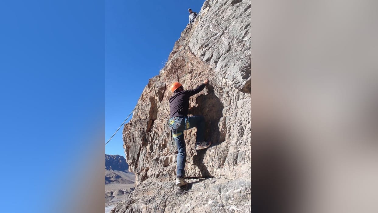 twelve thousand feet height mountain climbing training in lahaul spiti himachal pradesh
